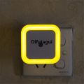 Difutagui Emergency light feeding night light sensor light mini Beihedi] VA [VAVOOM novelty Hot Selling square bedside lamp baby light European and American babies and children. 