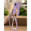 Silicone Durable Phone Case For Samsung Galaxy Xcover6 Pro/SM-G736U/B Crossbody Graffiti Waterproof Diagonal protective. 