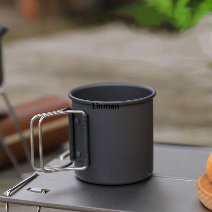 Linman%20Portable%20Aluminum%20Alloy%20Camping%20Water%20Cup%20Black%20Silver%20300Luxury%20ml%20Coffee%20Tea%20Mug%20Ultralight%20Camping%20Tool%20Drinkware%20Camping%20-%20Image%208