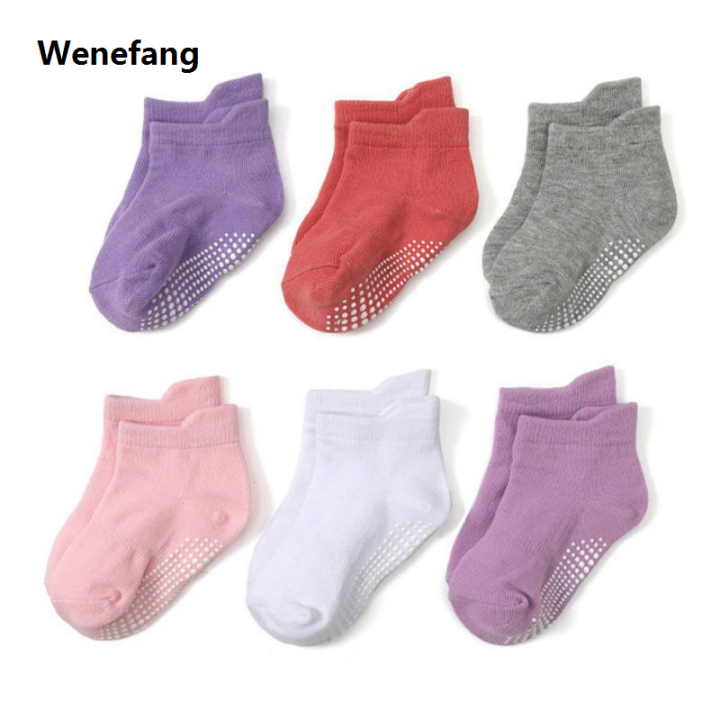 Wenefang%206%20Pairs/lot%20Baby%20Socks%20Cotton%20Anti-slip%20Children's%20Boat%20Socks%20New%20For%20Boys%20Girl%20Low%20Cut%20Floor%20Kids%20Sock%20With%20Rubber%20Grips%200-7Y%20-%20Image%205