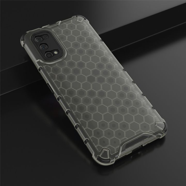 Honeycomb Case For Realme X7 5G | Shockproof Clear Armor Rugged Impact Protective Casing Phone cover |