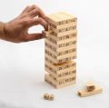 Big size Jenga, Classic Game, Genuine Hardwood Blocks, Stacking Game for Kids. 