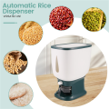 10Kg Automatic Rice Dispenser with Rinsing Cup Rice Dispenser Box-A. 