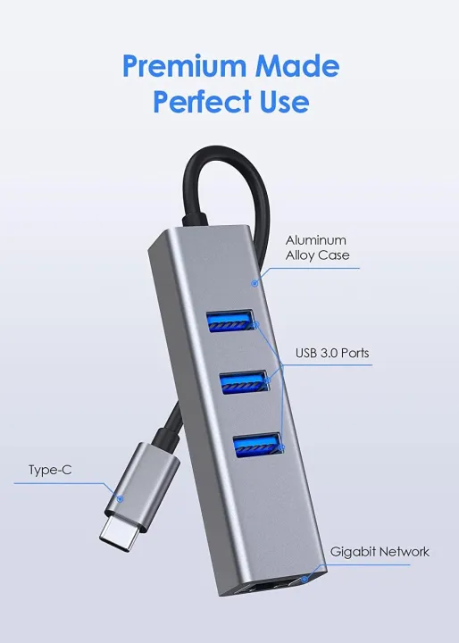 USB%203.0%20HUB%20with%20RJ45%20Gigabit%20Ethernet%20Port,%20USB%20C%20to%20Ethernet%20Adapter%20-%20Image%202