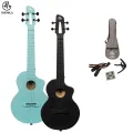 Manaslu CF-23 Carbon Fiber Concert Ukulele with Package. 