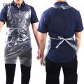 DISICHEN Fashion Apron 50/100Pcs Kids Adults Plastic Disposable Anti Oil Stain Cooking Painting Apron. 