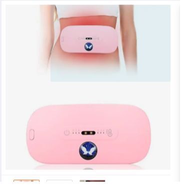 NepLiving%20Women%20Abdominal%20Heated%20Waist%20Belt%20Home%20Hotel%20Portable%20Multiple%20Modes%20Belly%20Vibration%20Heating%20Massager%20Rechargeable%20Waistband%20Pink%20-%20Image%203