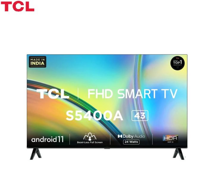 TCL 43 inch  Full HD LED Smart Android TV (TCL43S5400A)