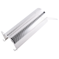 JINMY 2X Stainless Steel Fried Basket Long Fry Potato Chip Container Best for French Fries Potato Chip Squeezers Kitchen Tool. 
