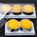 10pcs Aluminum Foil Baking Cup Heat Resistant Cake Cups Mold with Lid Cupcake DENGYOUZHOU. 