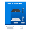 IINE Charging Dock for PS5 Portal Type-C Contact, Triple Safety Protection Efficient Charging Station. 