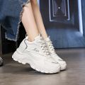 New Brand Wedge Shoes Fashion Thick-soled Casual Ladies Comfortable Sneakers. 
