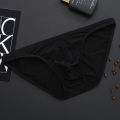Spot ice silk underwear men's triangle summer underwear Men's Ice Silk sexy underwear men to figure sample OEM. 