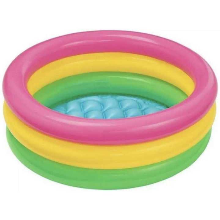 Intex Multicolored Swimming Pool for Kids 35 Inch