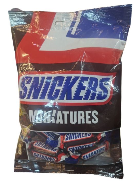 Snickers Miniature Chocolate 150 Gm ( Pack of 1/2)