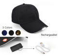 durableHa party holiday, suitable for outdoor shiny sports cap ED baseball cap hair hands-free rechargeable l jogging cap hee. 