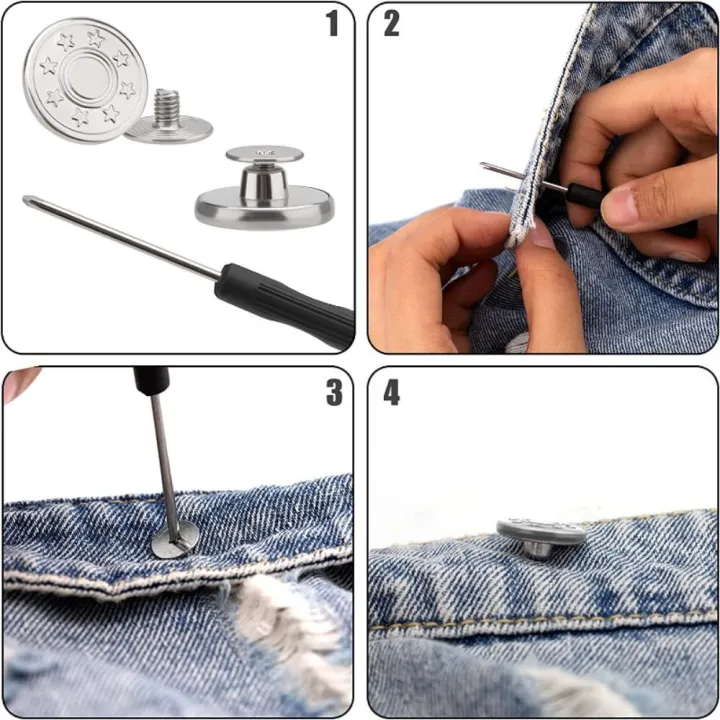 10Pcs/pack%20Adjustable%20With%20Screwdriver%20Jeans%20Buttons%20Clothing%20Pants%20Nail%20Free%20Waist%20Extenders%20Button%2017mm%20Sewing%20Accessories%20Waist%20Buckle%20Jeans%20-%20Image%207