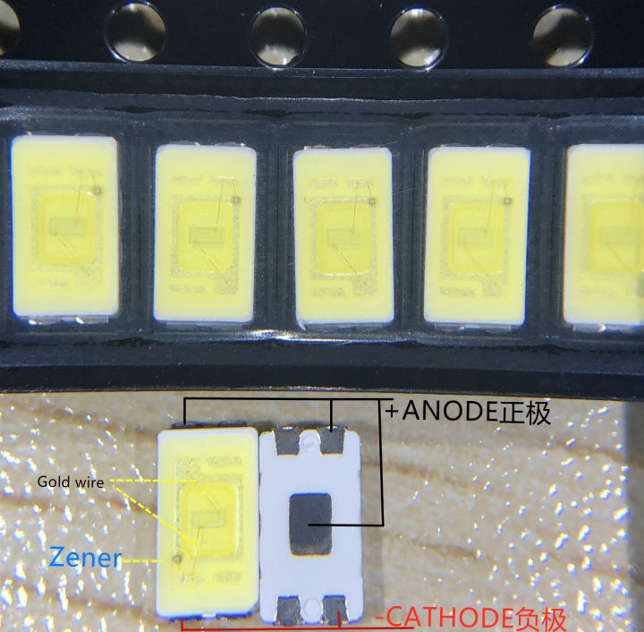 50pcs WELLYPOWER High Power 5630 LED PLCC-4 Television Backlit Super ...