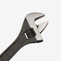 Black/Silver Tata Agrico Adjustable Wrench 8". 