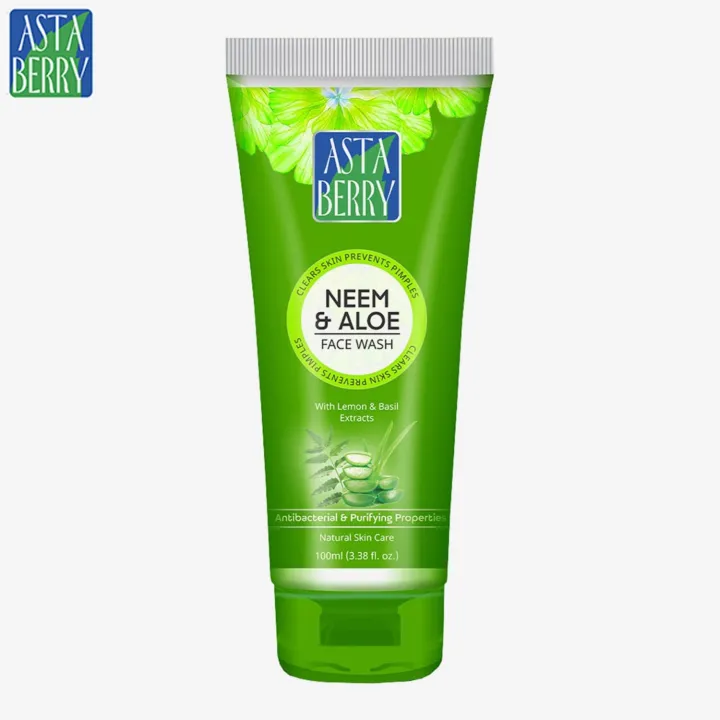 Astaberry%20Neem%20And%20Aloe%20Vera%20Face%20Wash%20100%20Ml%20Herbal%20Ayurvedic%20Skincare%20for%20Clearer%20Skin%20Daily%20Use%20-%20Image%202