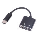 2 in 1 Type C Headphone Audio Splitter Adapter USB C To 3.5mm Charging Converter For Xiaomi 8 9 Huawei Samsung MAOQIAN. 