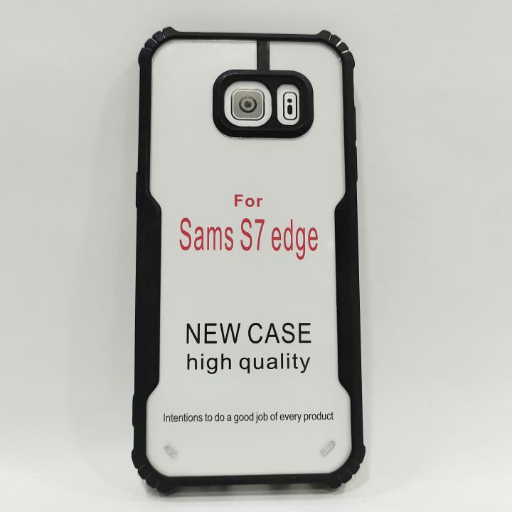 Samsung%20S7%20Edge%20(Curve%20Display)%20Clear%20Transparent%20With%20Bumper%20Cover%20Case%20-Non%20Yellowing%20-%20Image%203