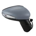 Fullhaodd For Fiesta Mk7 2008 - 2012 Electric Wing Door Mirror Primed Right Drivers Side. 
