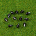 12Pcs Track Field Needle Silver/Gold/Black Camping Running Shoe Spikes Track Field Needle Outdoor Tools Replacements Parts. 