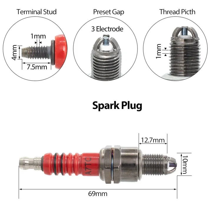 Performance%20Racing%20Ignition%20Coil%20CDI%20Box%20Spark%20Plug%20Kit%20for%2050Cc-%20160Cc%20Pit%20Dirt%20Bike%20for%20XR%2050%20CRF%2050%20Elite%2080%20-%20Image%206