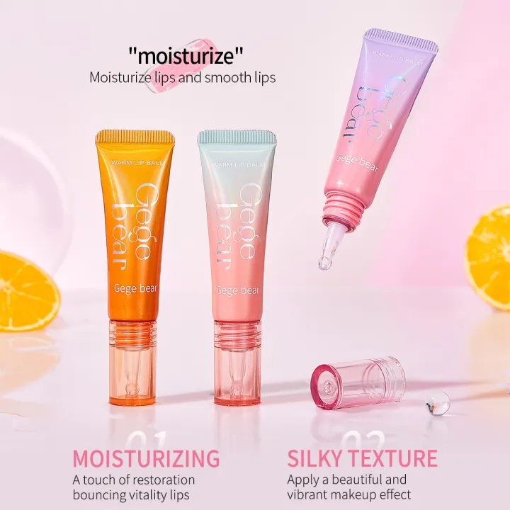 GEGE%20BEAR%20Vegan%20Lip%20Balm%20&%20Lip%20Glaze%20%7C%20All-Day%20Moisturizing%20Plant%20Essence%20Formula%20%7C%20Glossy%20Hydrating%20Lip%20Care%20%7C%20Natural%20Ingredients%20Cruelty-Free%20%7C%20Nourishing%20Lip%20Treatment%20for%20Dry%20&%20Chapped%20Lips%20-%20Image%204