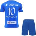 Al Hilal Saudi club Home NEYMAR JR 10 printed Jersey. 
