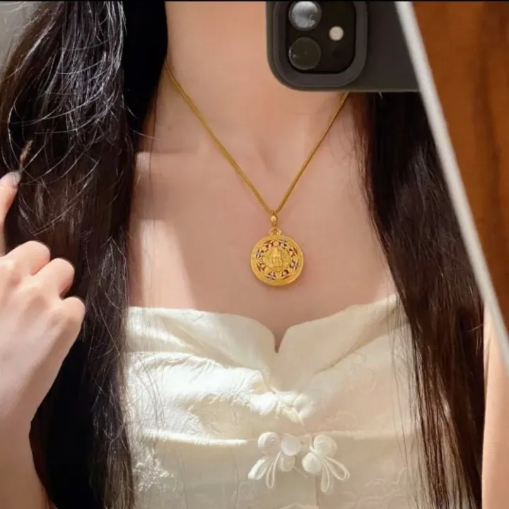 Fashion%20Brass%20Eight%20Treasures%20Compass%20Pendant%20Feng%20Shui%20Lucky%20Charm%20Protect%20Safety%20Brass%20Necklace%20exquisite%20Attracting%20Wealth%20Necklace%20Pendant%20for%20Women%20-%20Image%206
