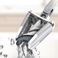 X-Type Flat Floor Mop with Replace Cloth Heads 360 Degree Squeeze Mop Hand-Free Wash Household Lazy Mop Home Cleaning Tool. 