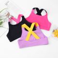 Linman 135 years old children's soft bra sports children's cotton bra girls children's cloNew style thing] Shop [Latest Trend Training Teen Underwear Student Breathable Girls Vest Top-. 
