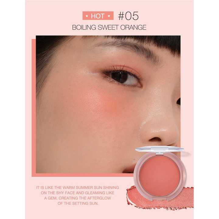 O,Two.O Bounce Blush Shade 05 Boiling Sweet Orange
