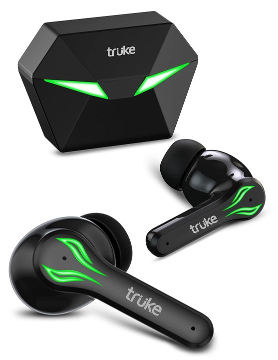 truke Buds BTG1 True Wireless Earbuds with Environmental Noise Cancellation ENC Quad MEMS Mic for Clear Calls Up to 48hrs of Playtime 60ms Daraz .np