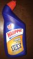 Toilet cleaner Harpic. 