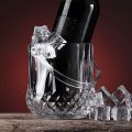Home Decorise Glass Ice Bucket with Acralic Handle and Tong for Bar and Home, Big Size Ice Bucket Bar Accessories and Gift Item | With TOng. 