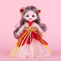 Chinese Ancient Style Doll Multiple Colors Ancient Dress Bjd Doll Hanfu Princess Little Princess 17cm Ancient Girl Doll Plastic Chinese Costume 17cm Hanfu Princess Dolls Girl Toys. 