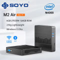 2025 NEW Business Family Compact－11Intel 128GB, RAM SOYO > Nude New M2Air Mini PC: Powerful 6GBEMMC, N4000, WindowsPro, Ideal for Gaming. 