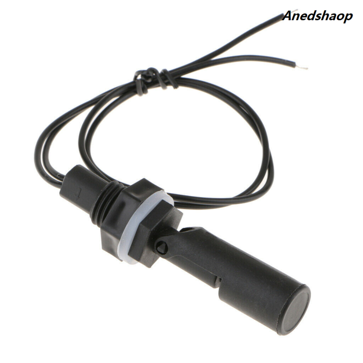 Anedshaop 12-24V Tank Liquid Water Level Sensor Horizontal Float Fashion Switch Plastic Aquarium Tank Pool FlowSensor