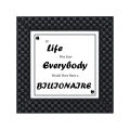 "If life was easy" Quote- matt laminated printed poster with checker frame (4 pcs set)9x9Inch. 