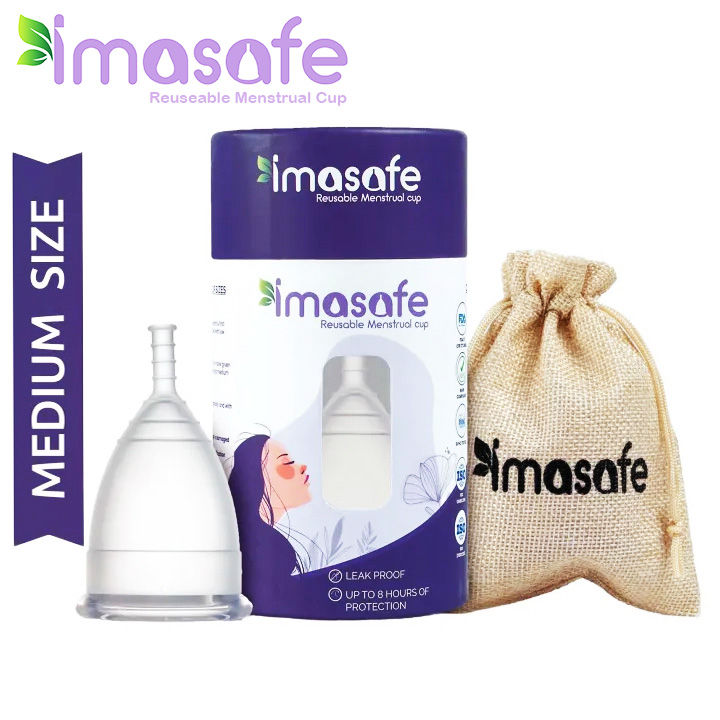 Imasafe%20Reusable%20Menstrual%20Cup,%20Certified%20Medical%20Grade%20Silicone%20-%20Medium%20Size%20-%20Image%202