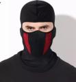 Black/Red Air Filter Full Ninja Mask. 