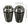 Nullmul 9x ER11 CNC Collet Chucks Tool Bits Holder 1/8 Inch (3.175mm) 4mm 6mm. 