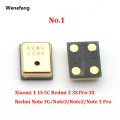 Wenefang new style 20pcs Inner MIC Speaker For Xiaomi 10 Pro 9 SE T CC9 6 6X 5 4 Max 2 Redmi NOTE 11 10 9 9S 8 7 K20 K30 K40 Microphone Repair. 