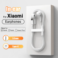 men>men Headphones Earbuds Mobile Phone Samsung Headphones MM3.5 Redmi Headphones Type for Xiaomi 14131211Pro UltraLite C Wired POCO Huawei. 