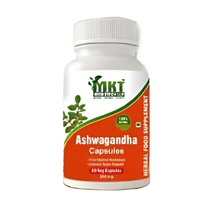 Ashwagandha Capsules 60 Capsules For Immunity And Anxiety