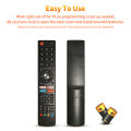 NEW New Remote GCBLTV02ADBBT for CHIQ Smart TV U55H7A U58H7A U43H7A Controller with Aiwa LED Remote Control Without Voice. 