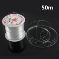 50m Clear Nylon Invisible Thread Fishing Wire Hanging Balloons Wire Jewelry Christmas Garland Thread Birthday Party Decoration CVFHHH. 
